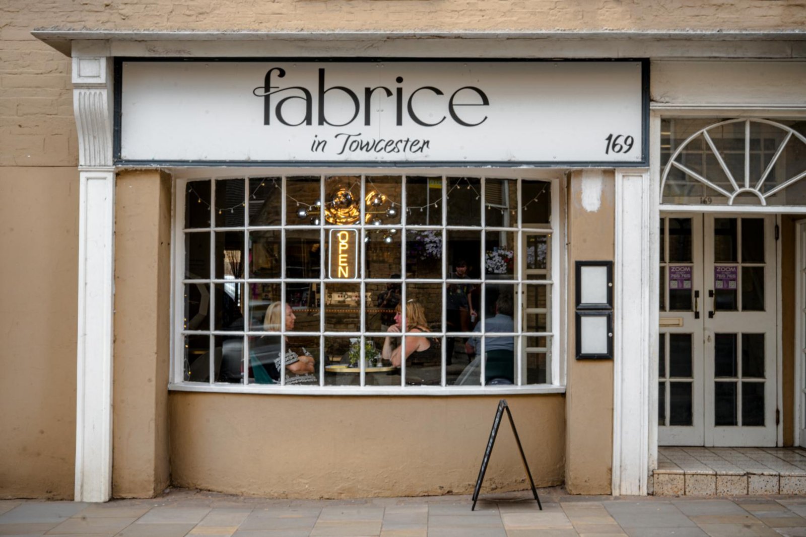 Fabrice Cafe Towcester exterior on Watling Street